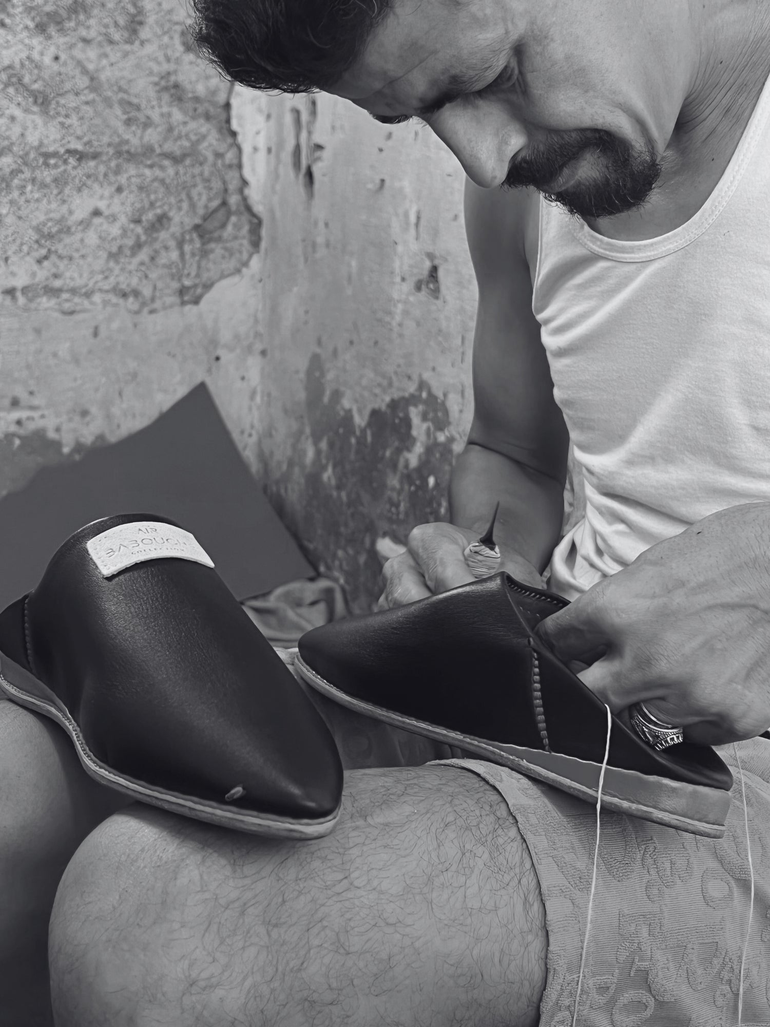 Atelier cuir artisanat marrakech - Air Babouche