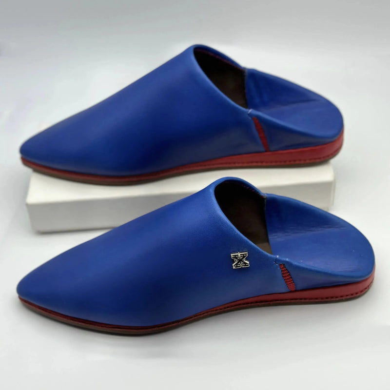 Babouche Bleu Majorelle Unisexe - Intemporelle - Air Babouche airbabouche