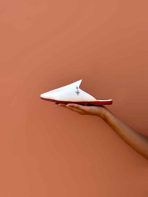 Baboucha Musc Blanc - Air Babouche