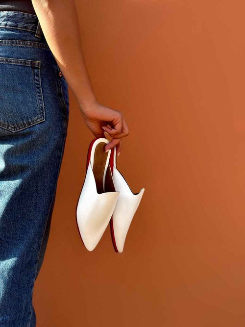 Baboucha Musc Blanc - Air Babouche
