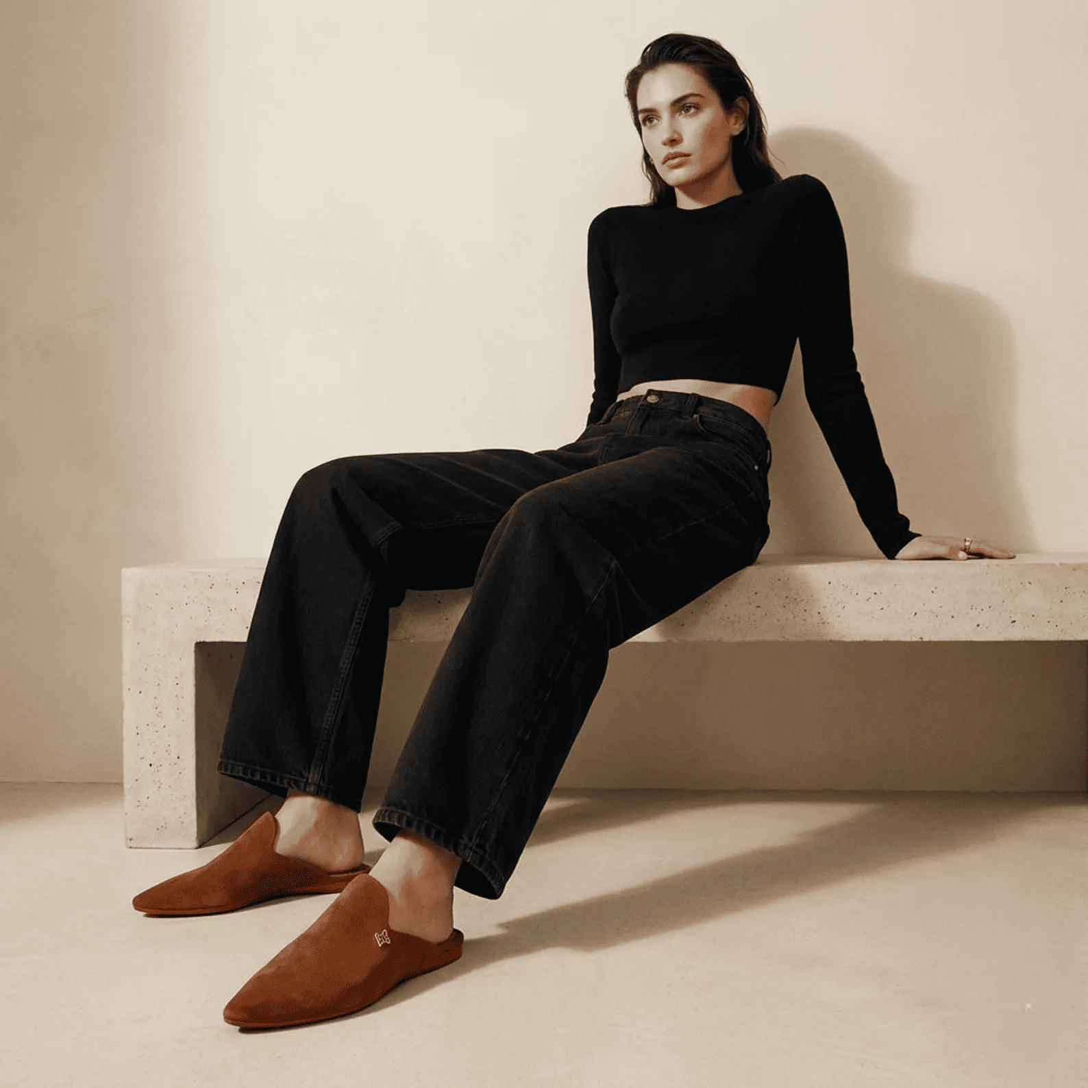 Camel - Babouche Intemporelle Femme - Air Babouche