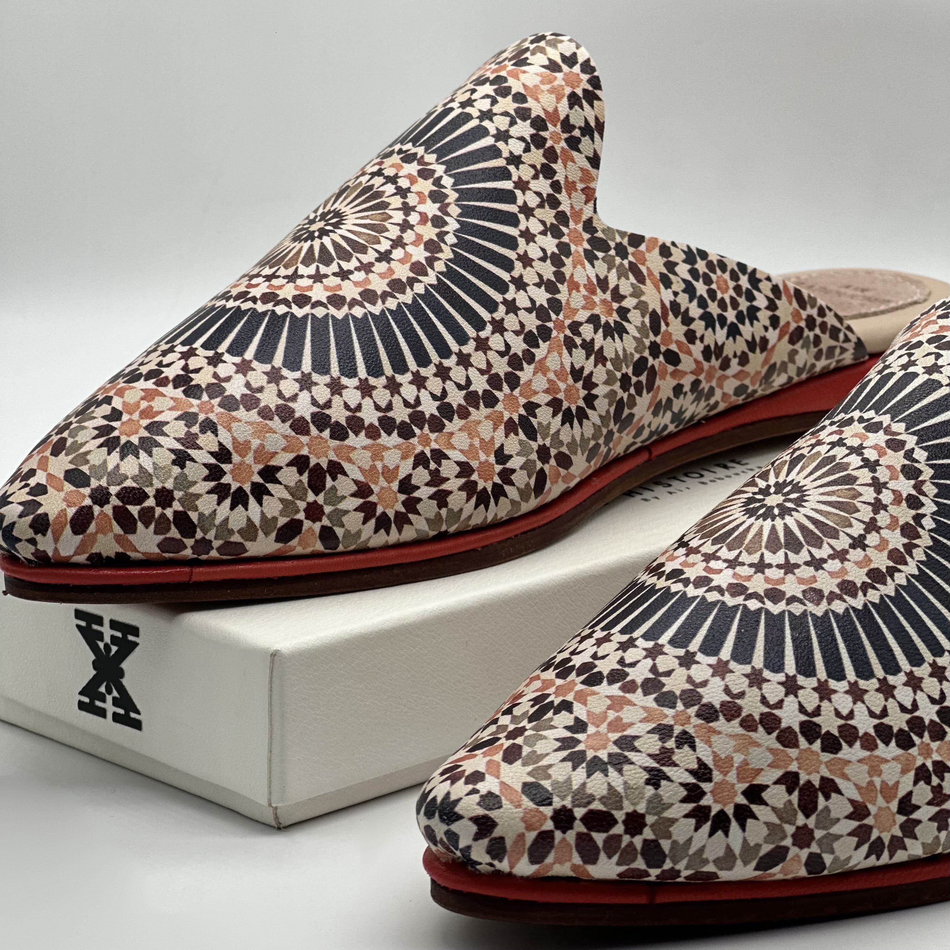 Babouche Femme Zellige - SIGNATURE - Air Babouche