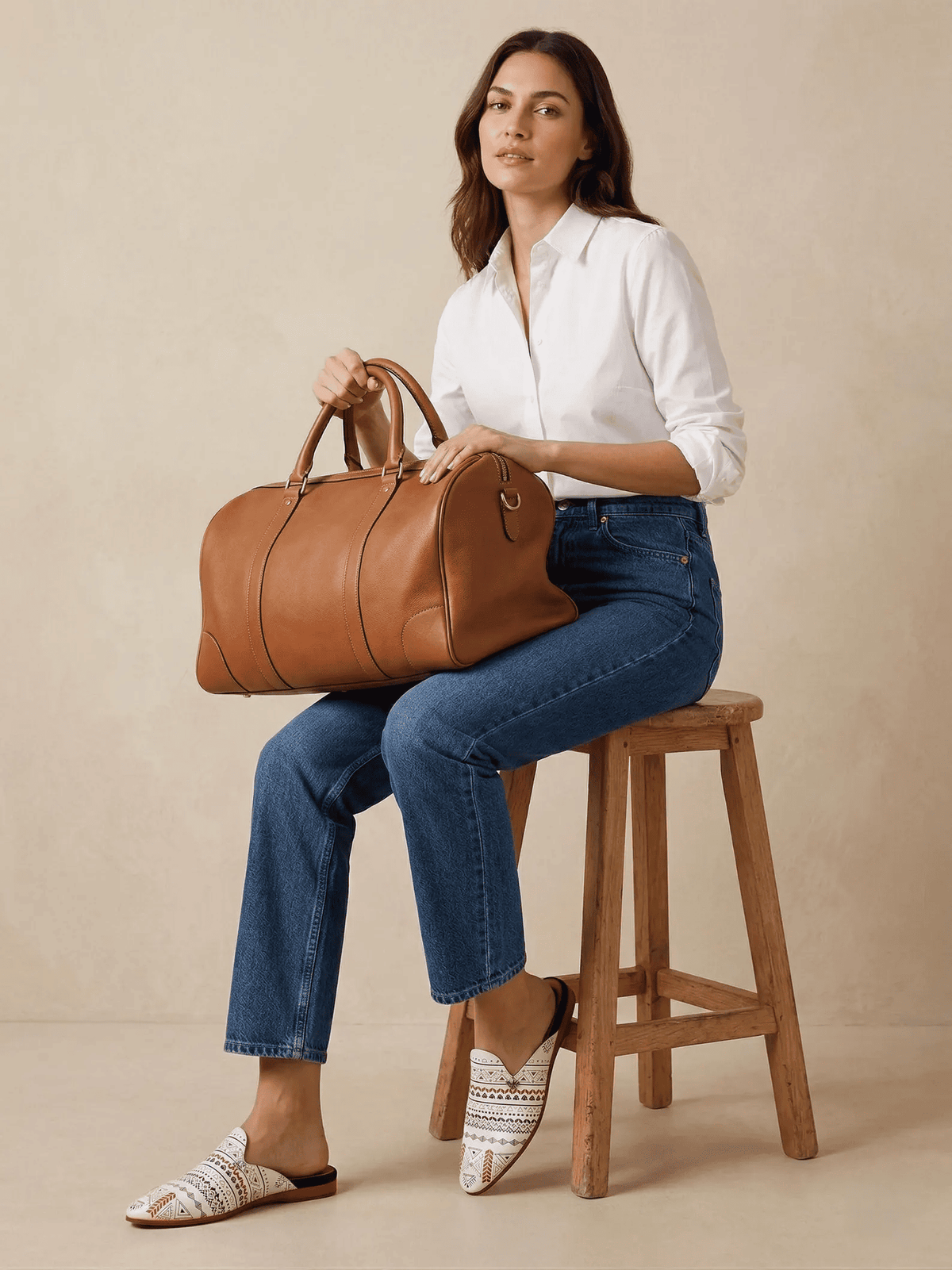 Vue de profil de la babouche femme Dolce Vita montrant la finesse du cuir