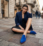 Majorelle blue baboucha