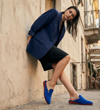 Majorelle blue baboucha