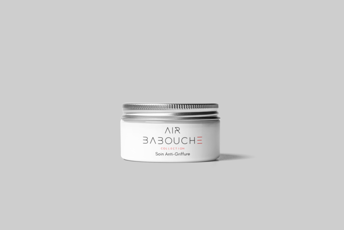 Produit d'entretien Air Babouche pour le cuir des babouches, pour préserver l'éclat et le savoir-faire durable